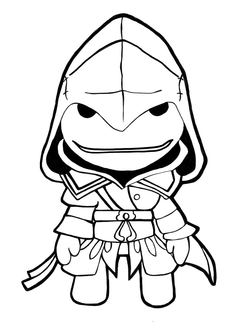 774x1032 Largest Little Big Planet 3 Coloring Pages Sol