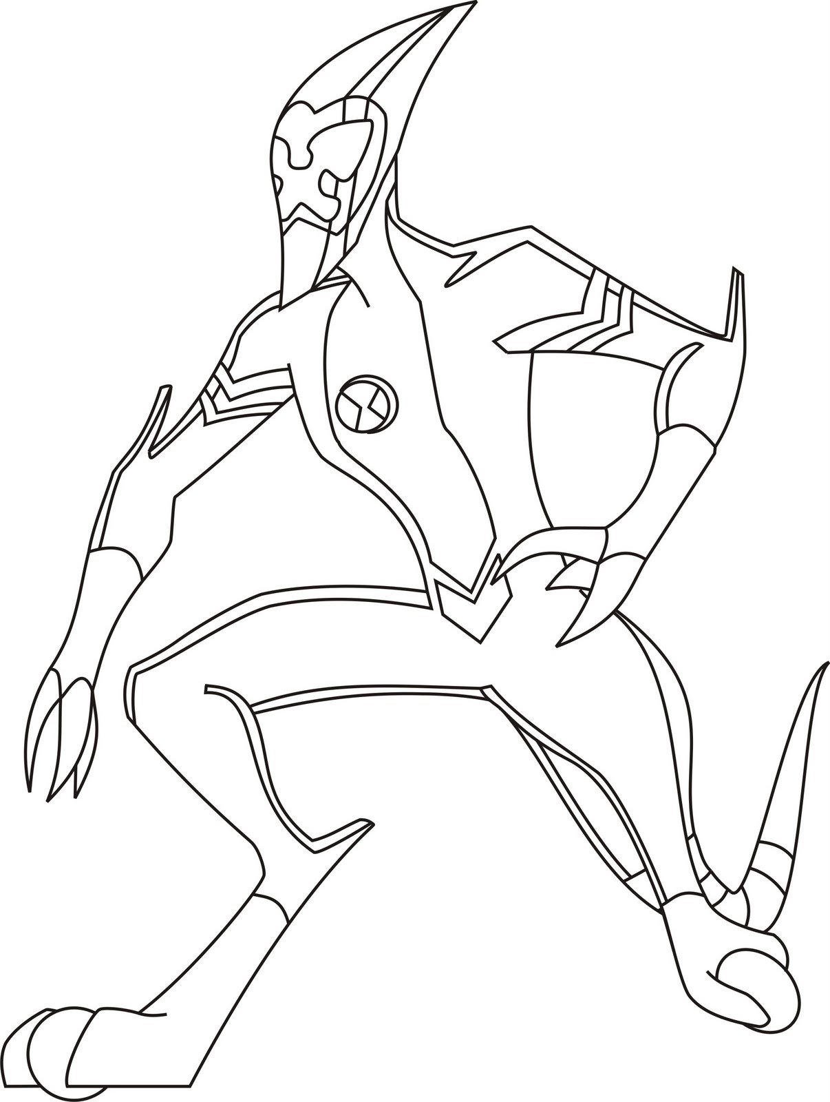 1206x1600 Coloring Pages Ben 10 Wiki Fandom Powered By Wikia