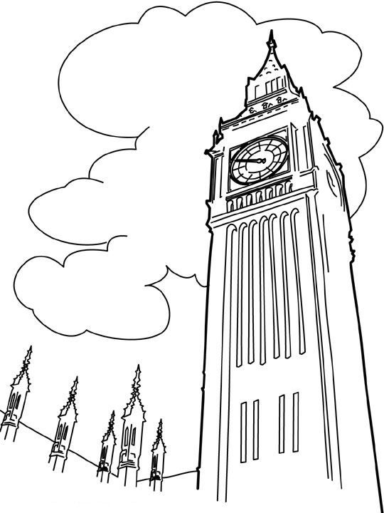 540x720 Coloring Page World Wonders