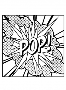 220x300 Art Coloring Pages For Adults Thumbs Coloring Page Adult Pop Art