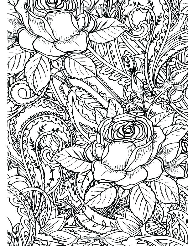 600x782 Coloring Pages For Big Kids Deepart