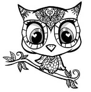 296x300 Big Eyed Owls Tattoo