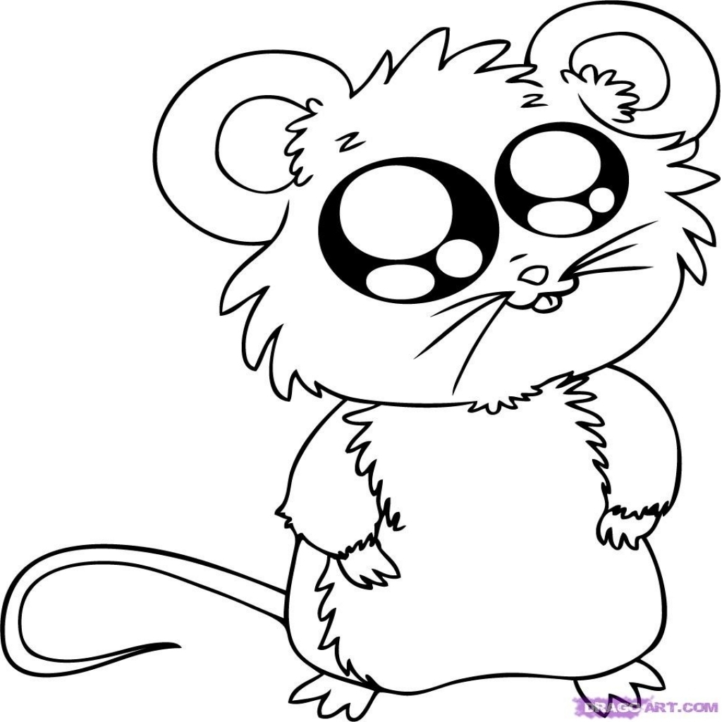 1024x1024 Cute Animals With Big Eyes Coloring Pages 212 Intended For Cute