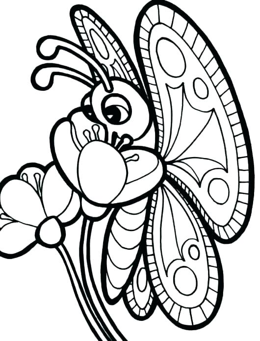 530x695 Idea Spring Flowers Coloring Pages For Big Flower Cute 24 Sprin