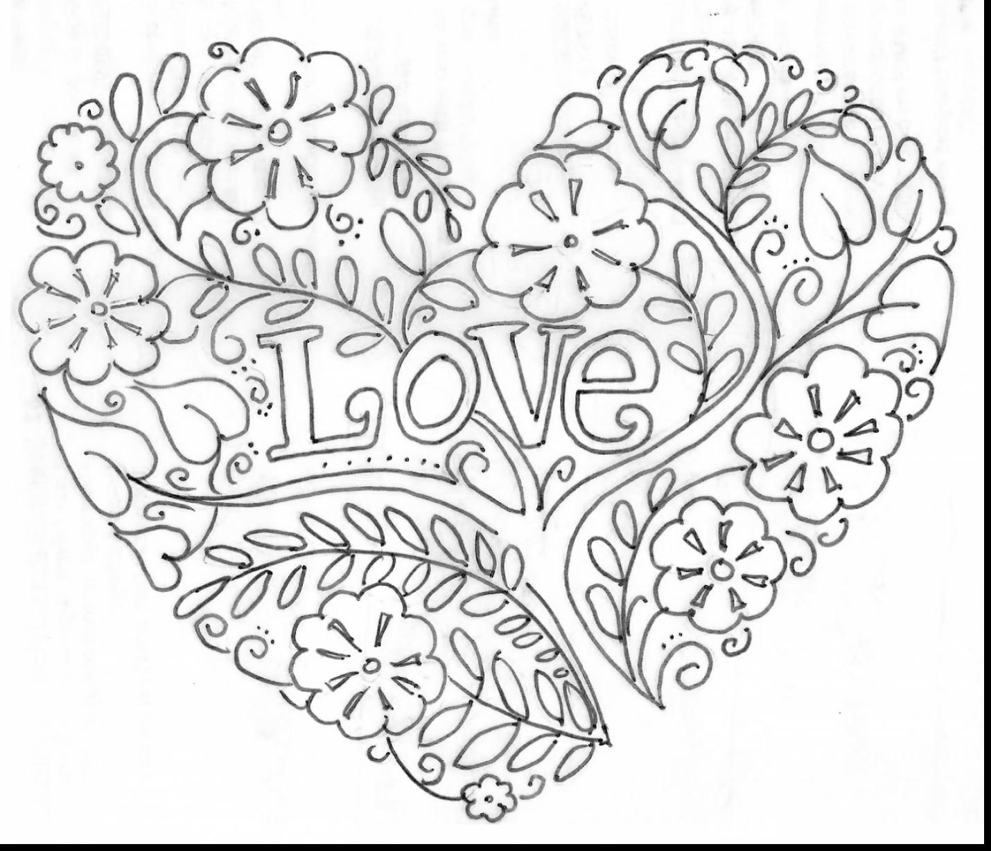 1430x1229 Big 2bheart 2badult 2bcoloring 2bpages 2bwww Com To Coloring Pages