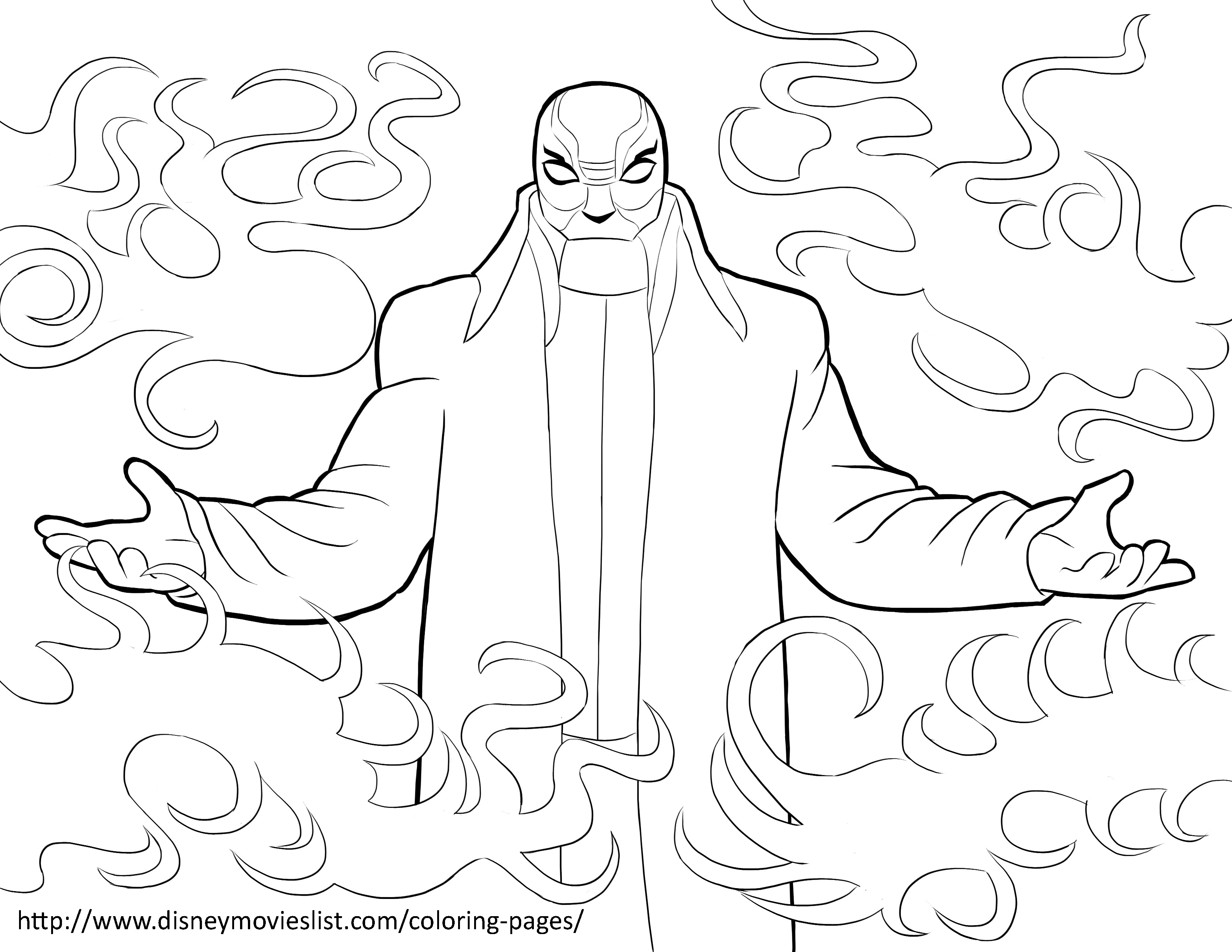 3300x2550 Yokai Printable Coloring Pages Big Hero 6
