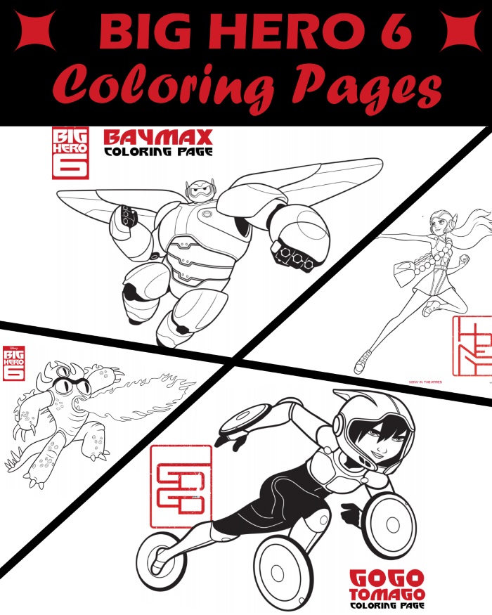 700x875 Big Hero 6 Coloring Pages