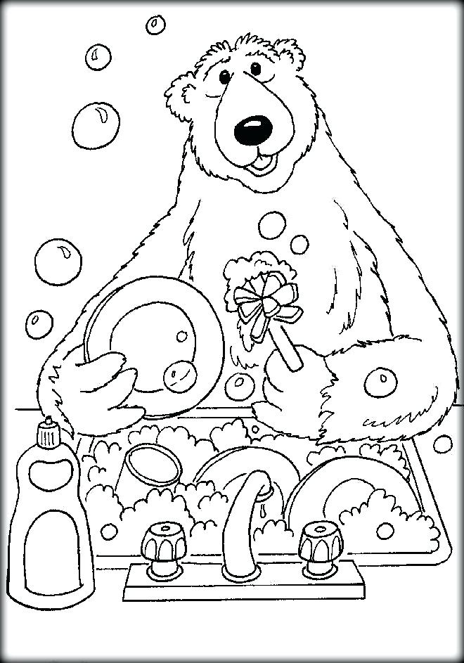 660x943 Bear In The Big Blue House Coloring Pages Colorg S Colorg Bear