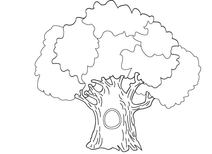 Big Tree Coloring Pages