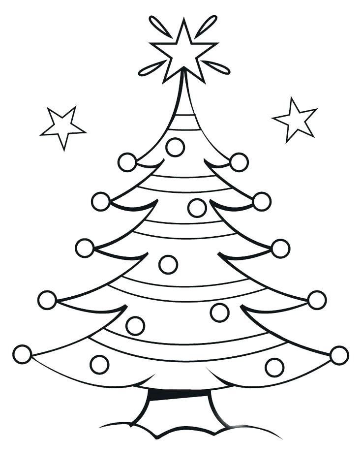 736x951 Christmas Trees Coloring Pages A Puppy Sitting In Front Of Trees