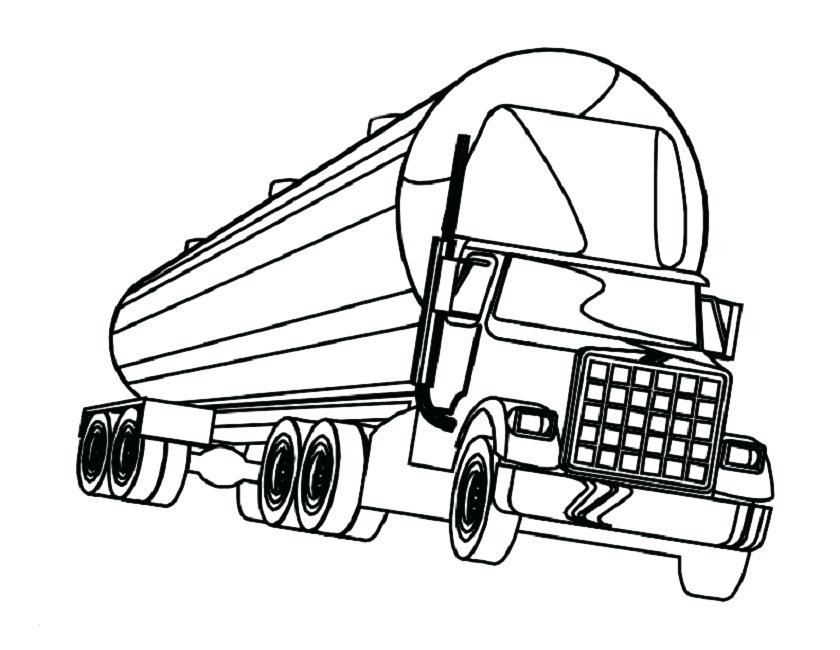 840x650 Semi Truck Coloring Pages Beautiful Coloring Truck Big Timber Rig