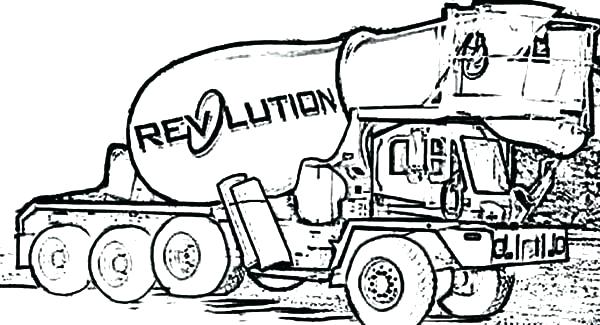 600x325 Big Trucks Coloring Pages Amazing Long Tail Semi Truck Coloring