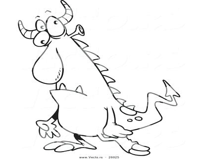 400x322 Bigfoot Coloring Pages Coloring Trend Thumbnail Size Monster Truck