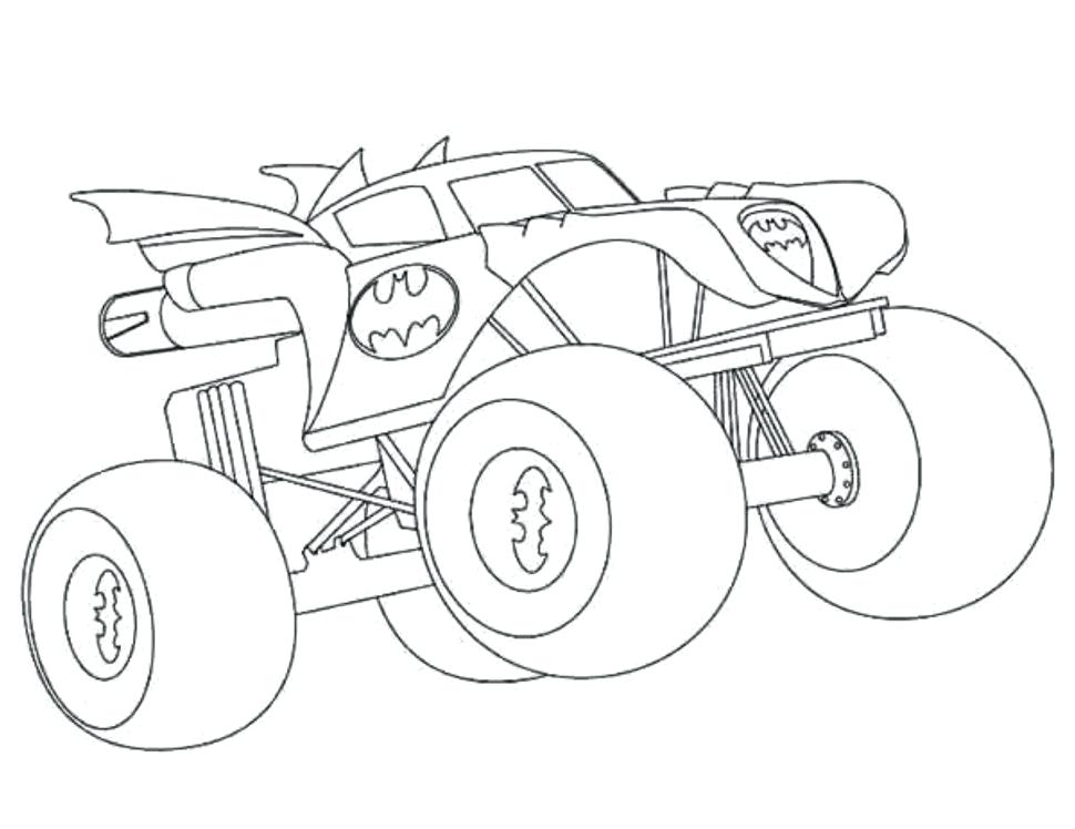 970x748 Monster Truck Coloring Pages Com Bigfoot 2