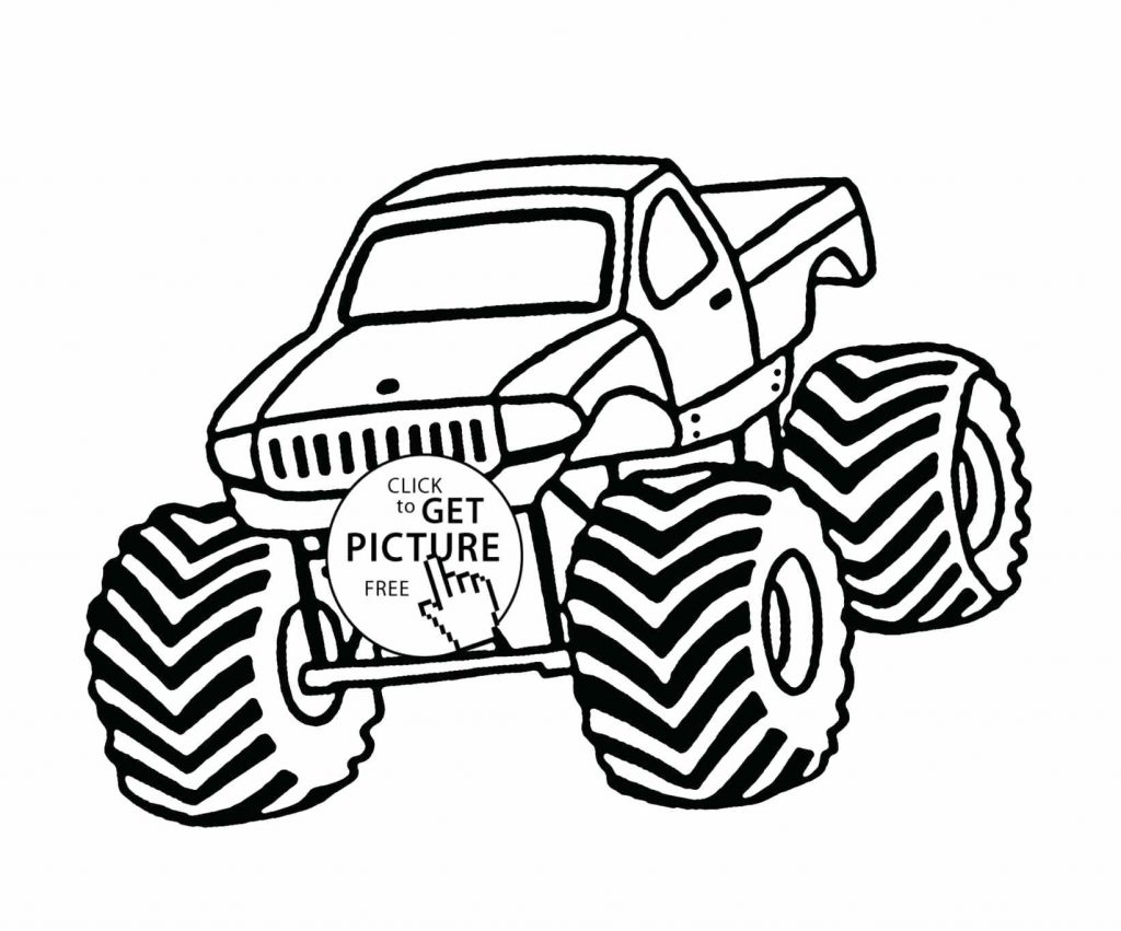 1024x851 Coloring Page ~ Bigfoot Coloring Pages Hulk Monster Truck Iron Man
