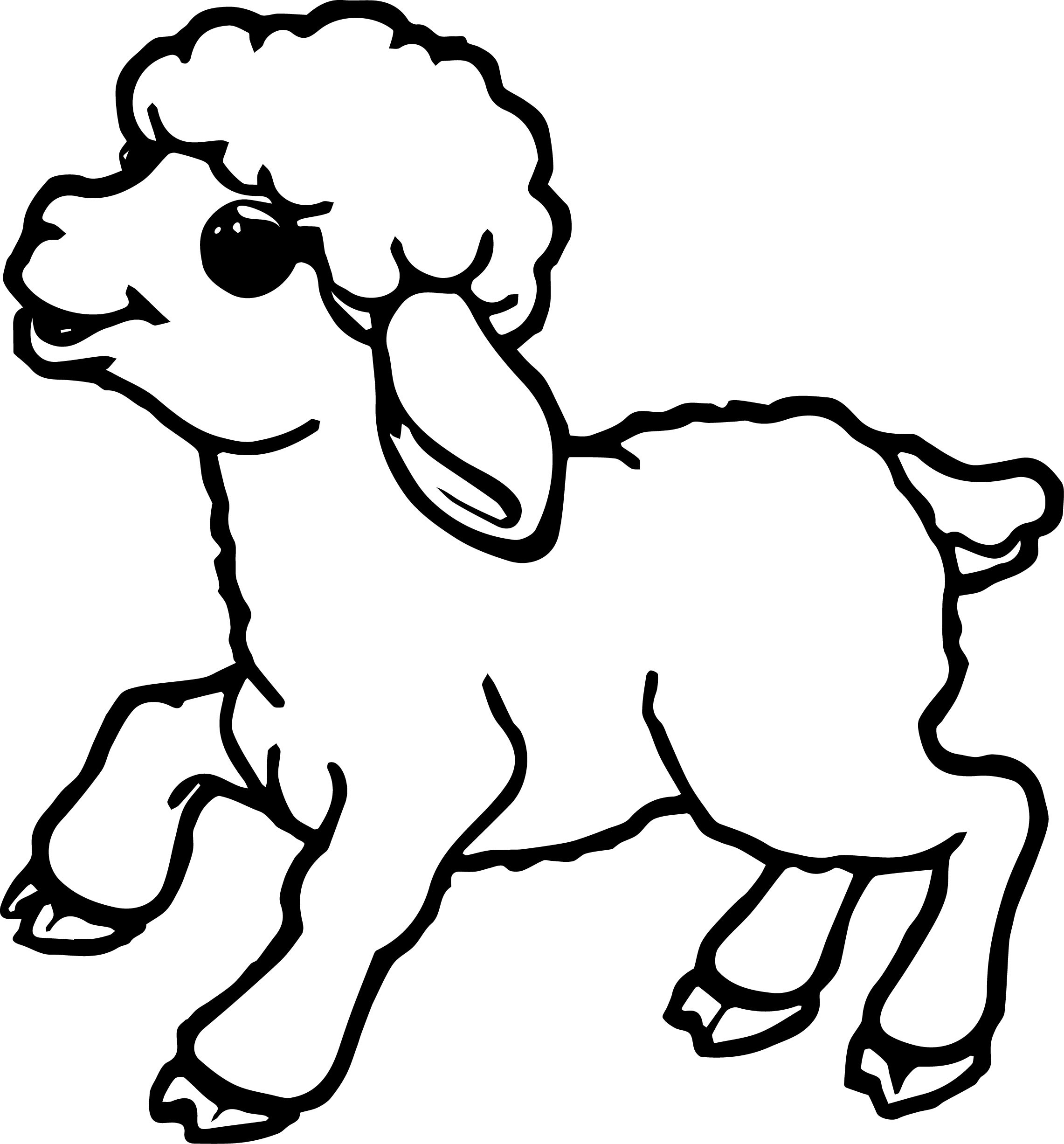 2282x2453 Coloring Pages Of Bighorn Sheep Free Draw To Color
