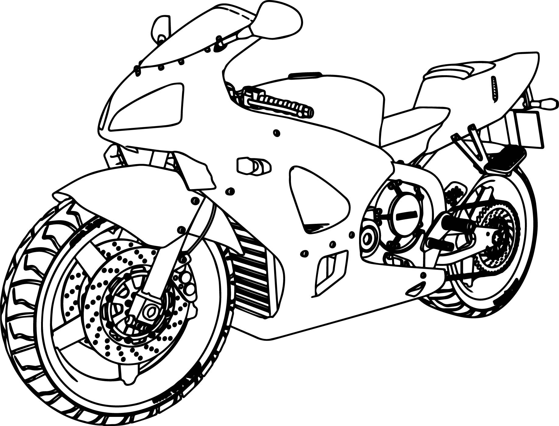 1837x1399 Bikes Coloring Pages Acpra