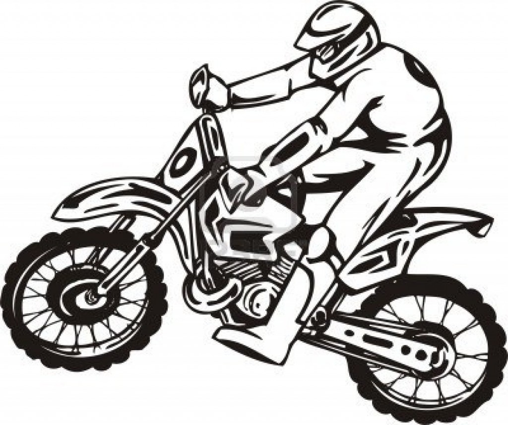 1024x857 Dirt Bike Coloring Pages Download