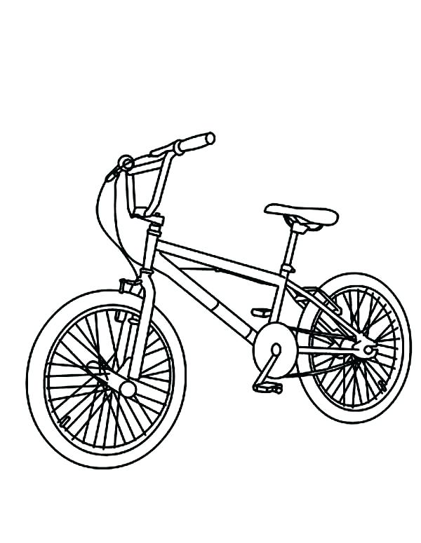 600x775 Motorbike Colouring Pages Printable Drawn Motorcycle Coloring Page