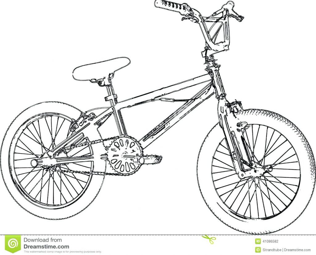 1024x827 Coloring Page ~ Bicycle Coloring Pages Bike Page Picture Download