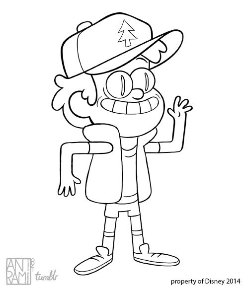 493x582 Gravity Falls Coloring Pages Bill Cipher ~ Best Ideas