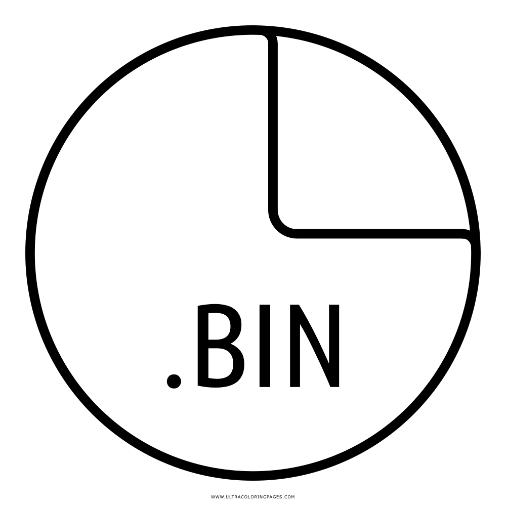 1000x1000 Bin File Coloring Page