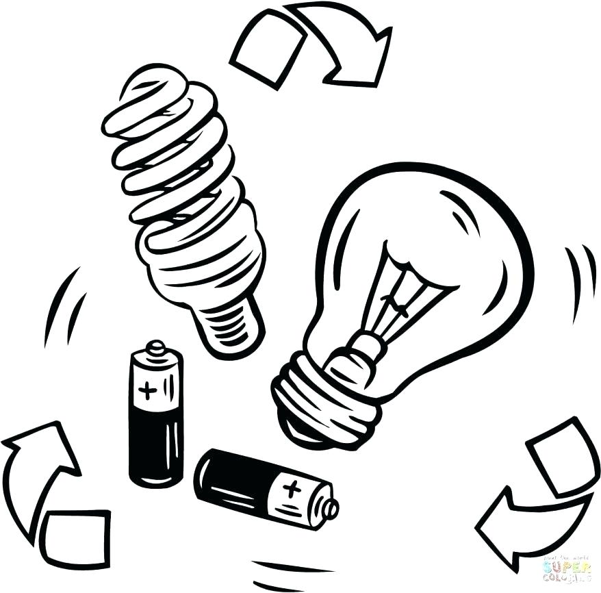 878x866 Recycle In The Park Coloring Page Recycling Coloring Reduce