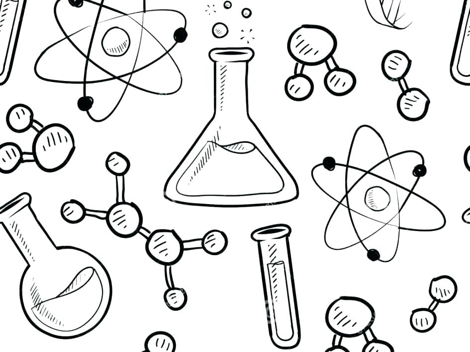 945x709 Science Binder Cover Coloring Sheet Page Image Images Science