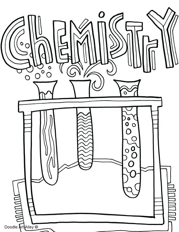 618x800 Magnificent Astonishing Chemistry Coloring Pages Print Science