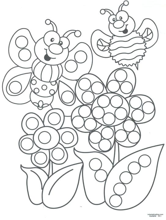543x720 Bingo Coloring Page Printable Pages Kids Dauber Alphabet Bingo