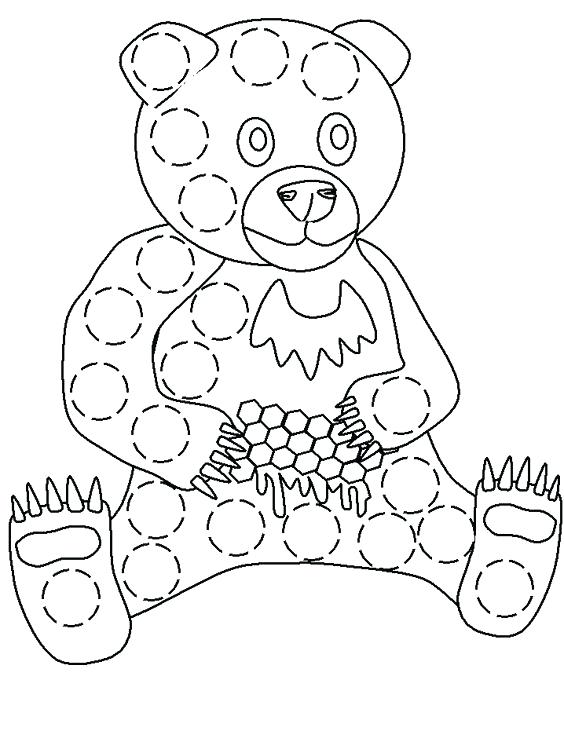 564x753 Lovely Bingo Dauber Coloring Pages And Dot Coloring Pages Dot