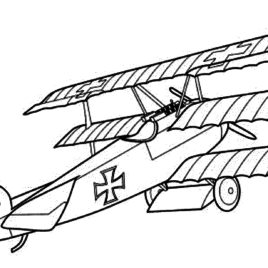 268x268 Coloring Pages Old Airplanes Archives