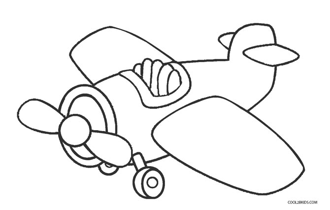 670x426 Free Printable Airplane Coloring Pages For Kids Cool2bkids