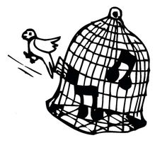236x236 Parrot In Bird Cage For Sale Coloring Pages Jaula Expositor