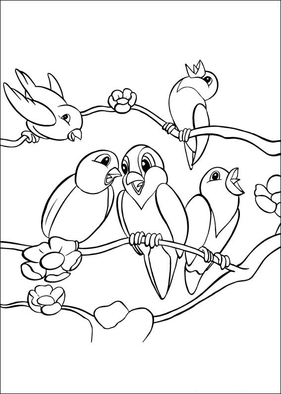 Bird Coloring Pages