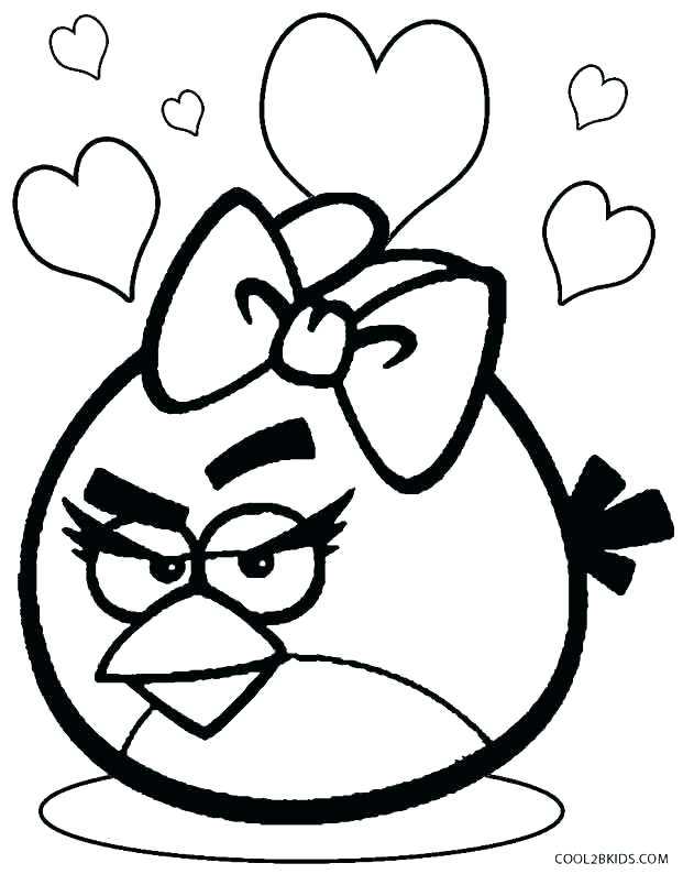 621x794 Birds Coloring Page