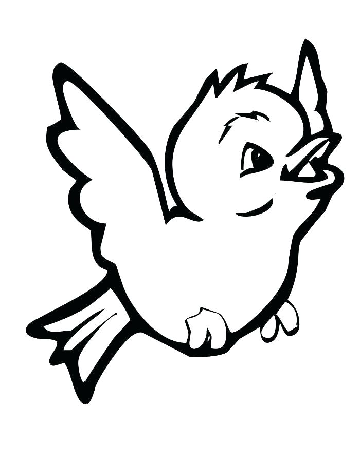 700x906 Coloring Page Of A Bird Bird Coloring Pages For Adults Bird