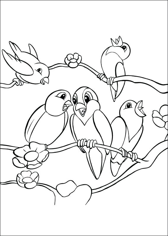 567x794 Coloring Page Bird Bird Coloring Pages 3 Coloring Pages Angry
