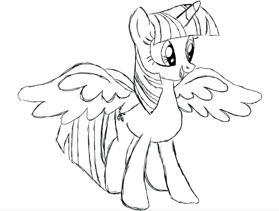 900x679 Twilight Sparkle Coloring Pages