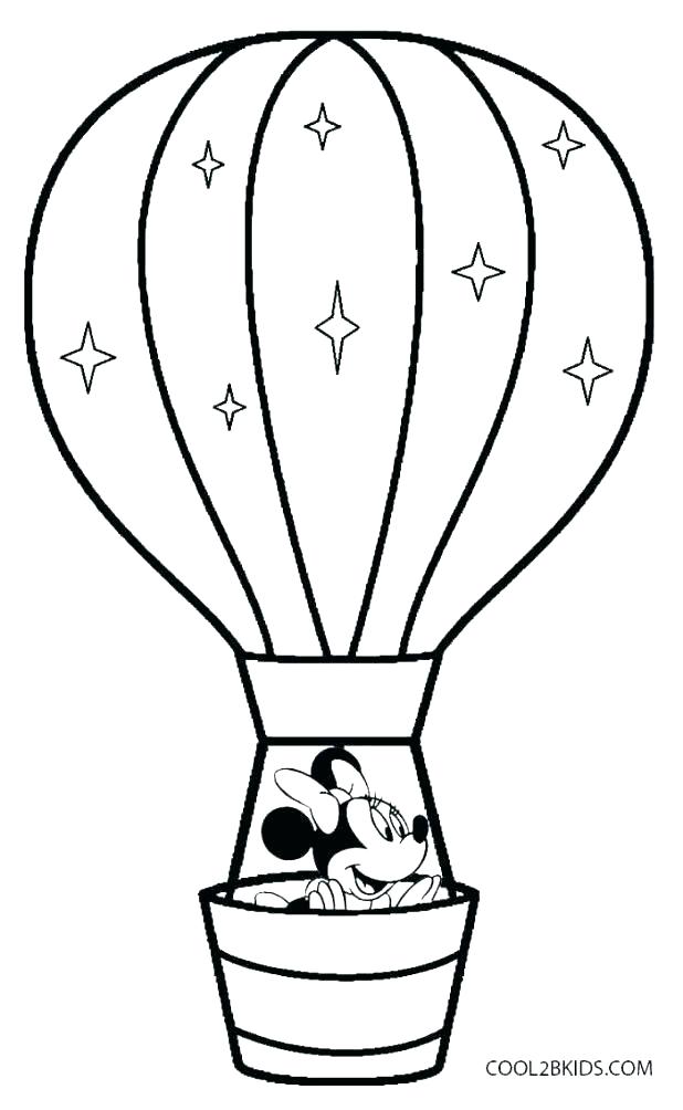 618x1004 Birthday Balloon Template Printable Balloon Coloring Page Balloon