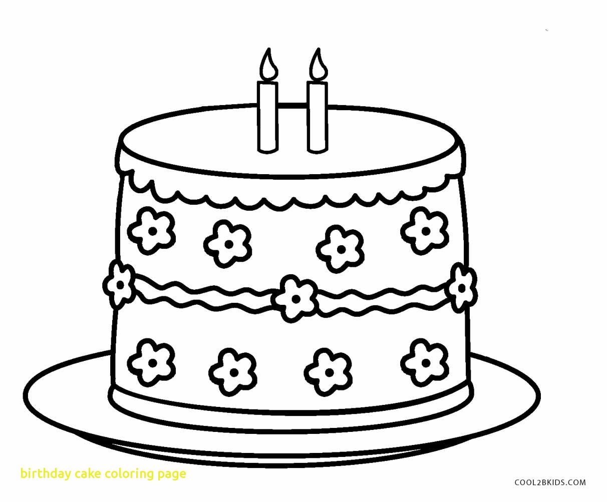 1212x1003 Birthday Cake Coloring Page With Free Printable Birthday Cake Cake