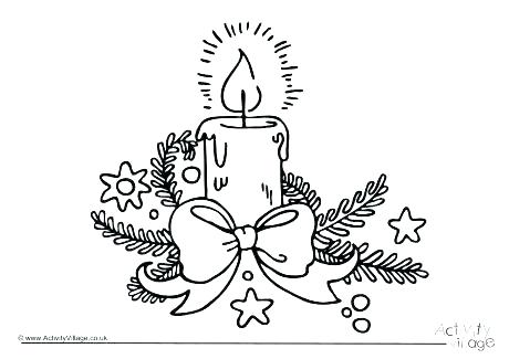 460x325 Birthday Candle Coloring Page Candle Coloring Sheet Candle
