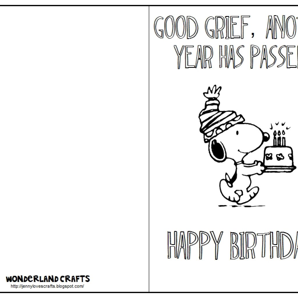 1024x1024 Printable Birthday Cards Black And White Proteinbar Inside 1024