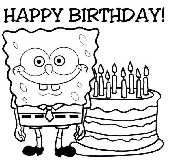 600x556 Best Happy Birthday Coloring Pages For Dad Free 1910 Printable