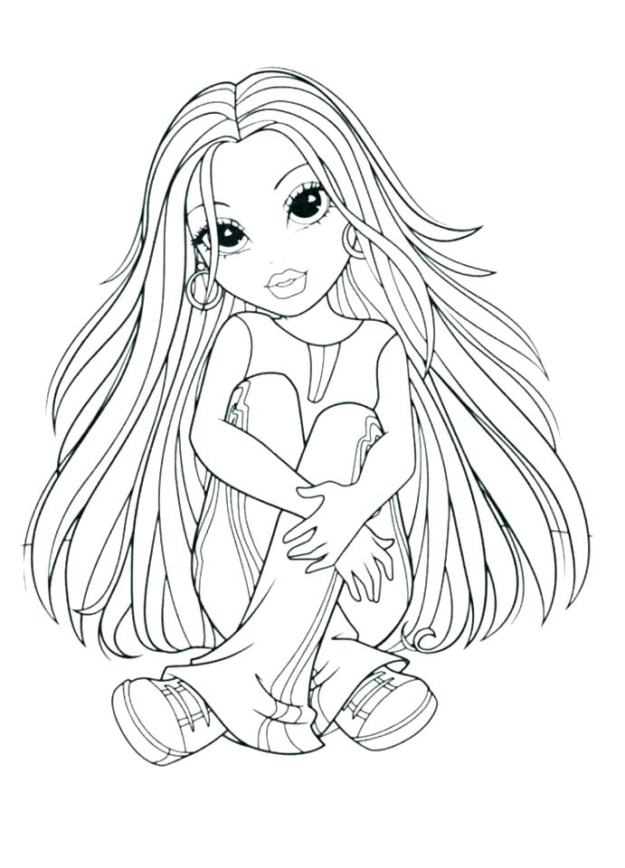 691x960 Girl Coloring Pages Girl Coloring Pages Printable Girl Girl