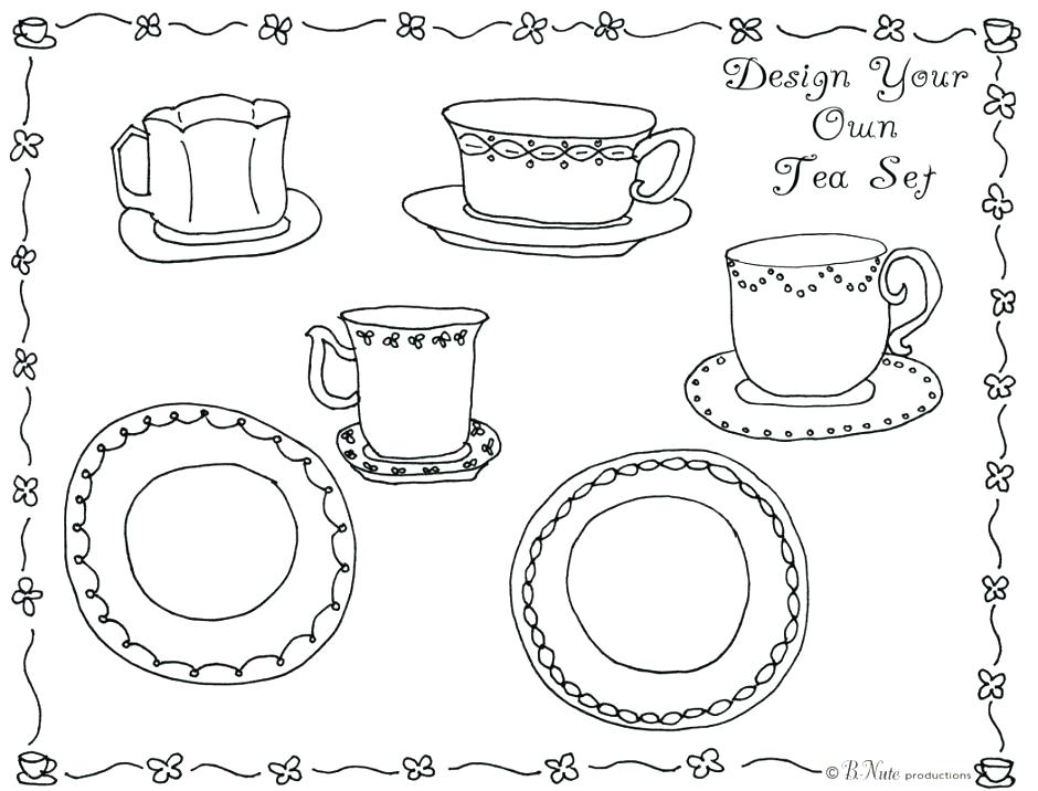 940x716 Party Coloring Pages Birthday Party Coloring Page Click To See