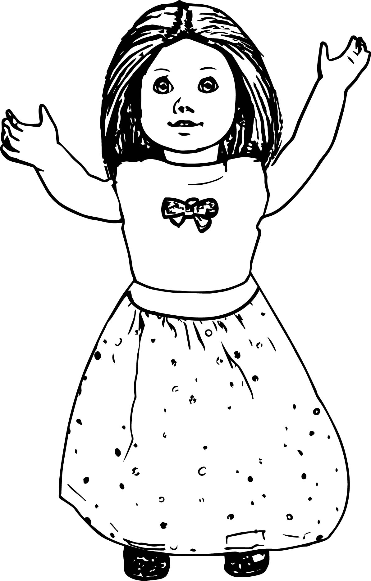 1194x1872 American Girl Doll Coloring Pages American Girl Bitty Baby