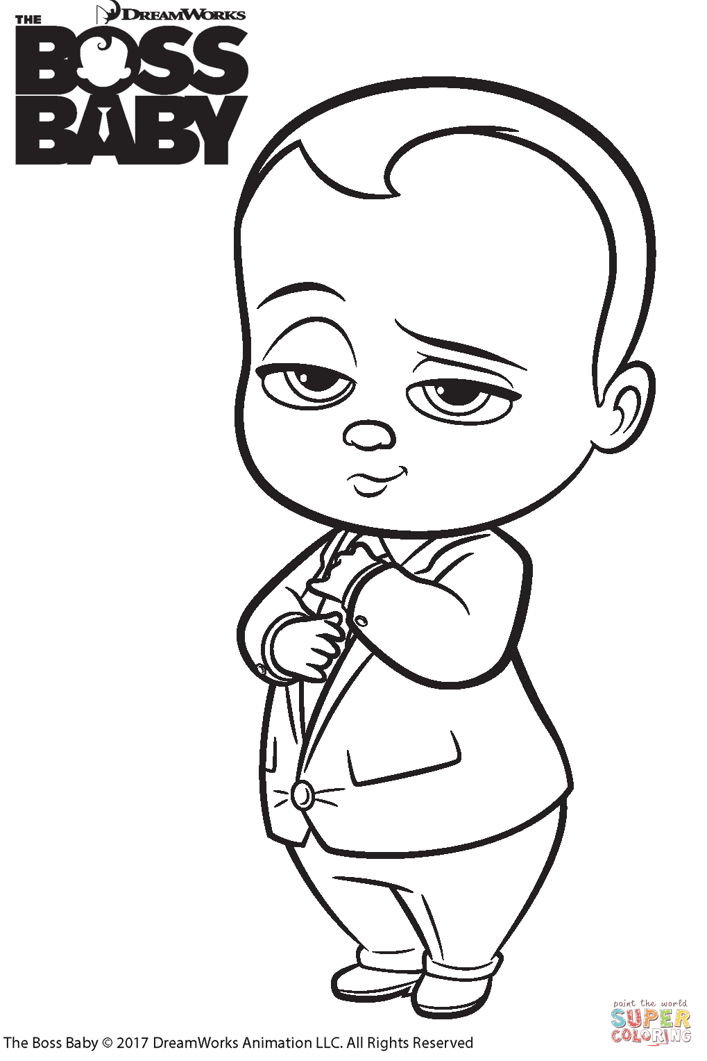 1019x1528 Baby Coloring Page