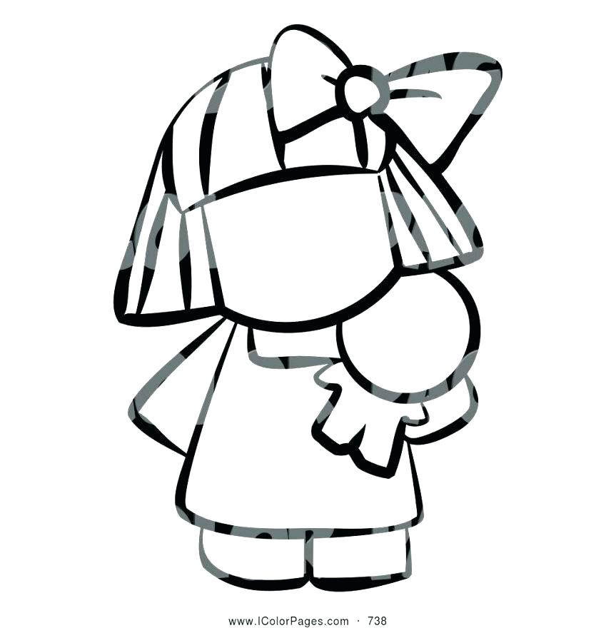 863x880 American Girl Doll Coloring Page Coloring Girl Bitty Baby Coloring