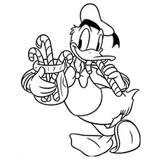 230x230 Top 20 Free Printable Disney Christmas Coloring Pages Online